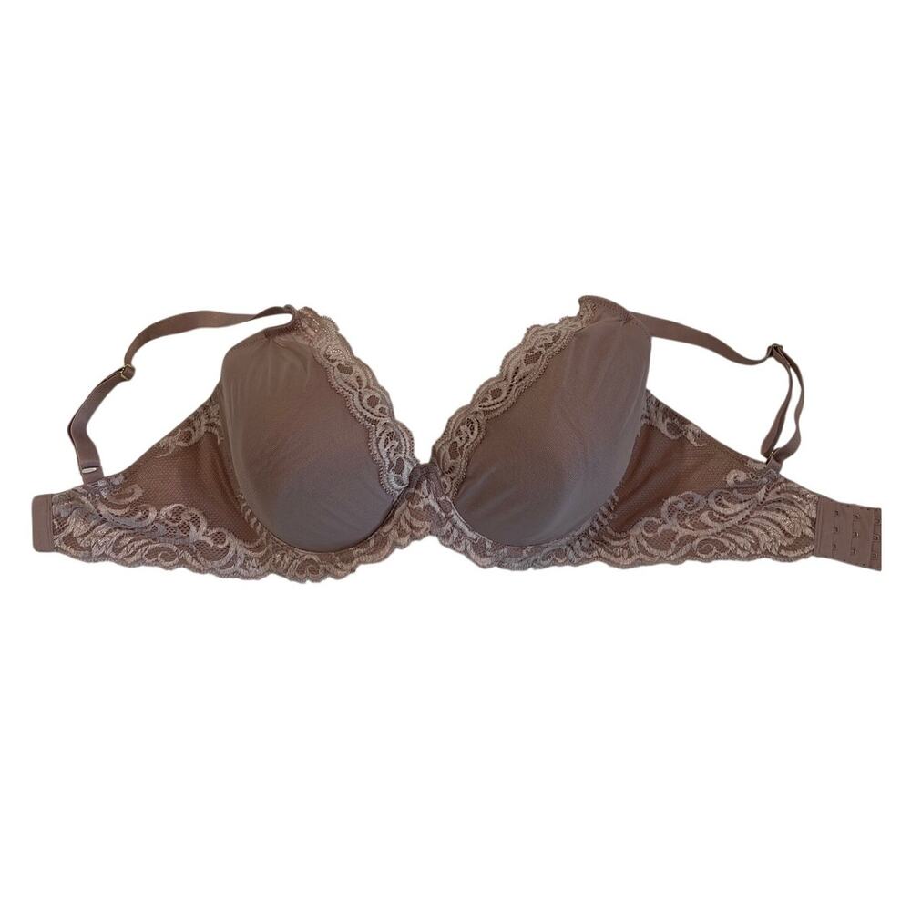 Natori Feathers T-Shirt Bra Light Mocha Women's Size 34G Style 730023 MSRP $68
